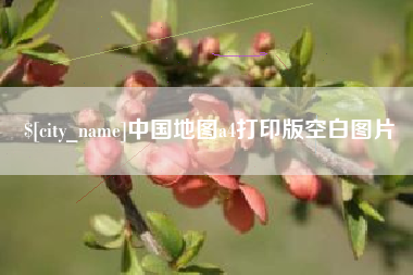 塔城中国地图a4打印版空白图片