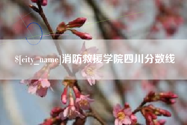 塔城消防救援学院四川分数线