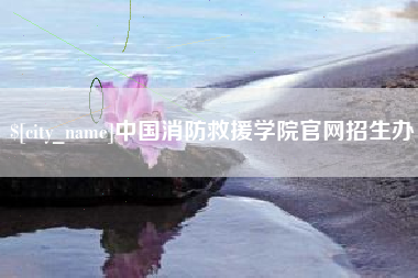 塔城中国消防救援学院官网招生办