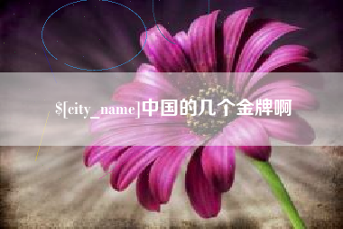 塔城中国的几个金牌啊