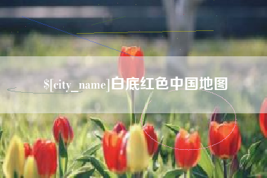 塔城白底红色中国地图