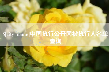 塔城中国执行公开网被执行人名单查询