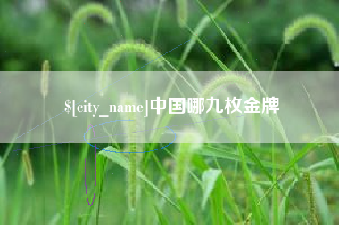 塔城中国哪九枚金牌