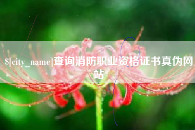 塔城查询消防职业资格证书真伪网站