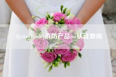 塔城消防产品ccc认证查询