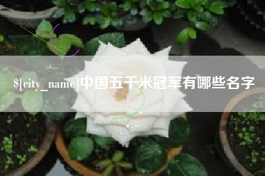 塔城中国五千米冠军有哪些名字
